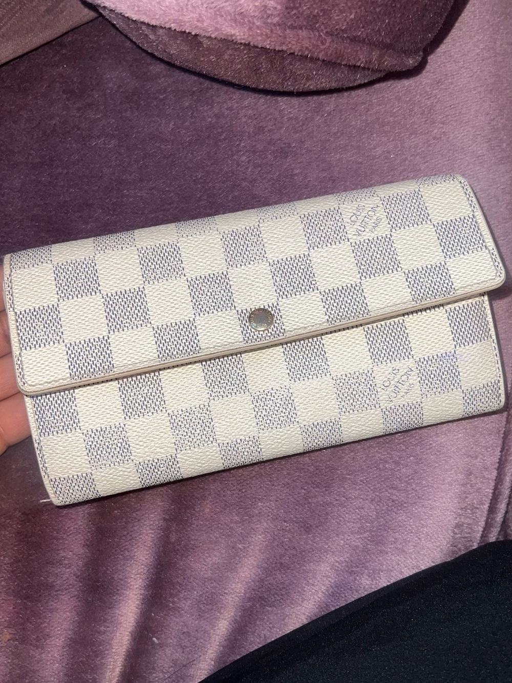 Louis Vuitton Damier Azur wallet